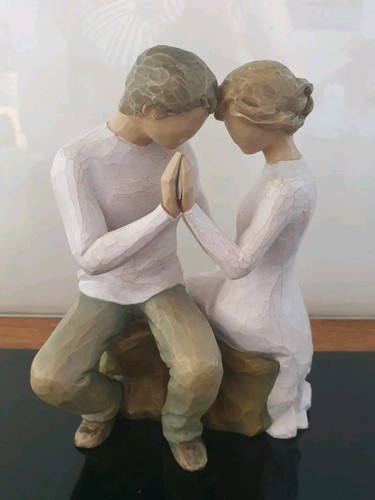 Willow tree figurine around - tree,