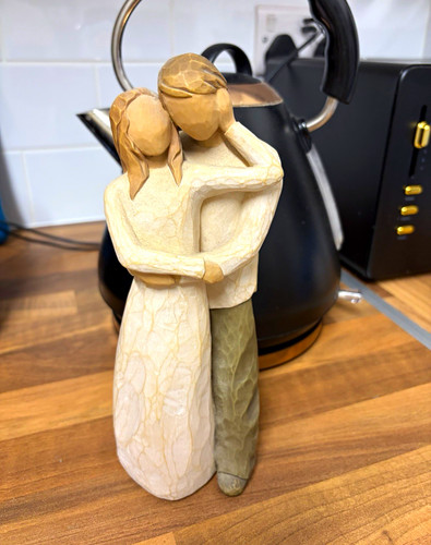 Willow tree together carved - together,