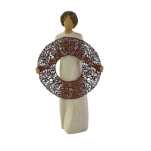 Willow tree figurine welcome - tree, figurine,