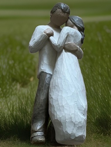 Willow tree resin figure - tree,